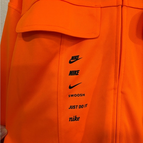 Nike Women's Vibrant Orange Bomber Jacket - Picture 3 of 10